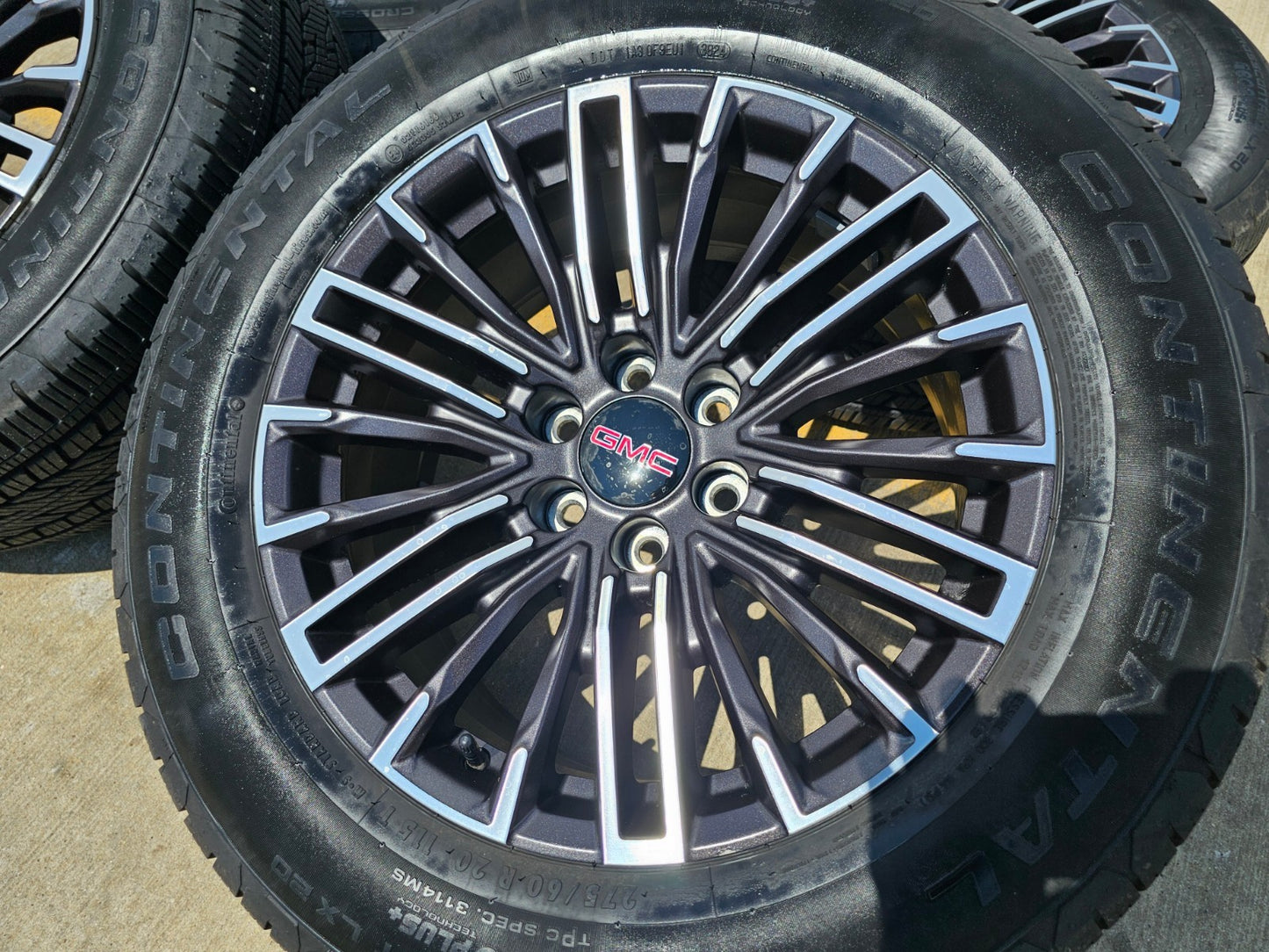 20" GMC Sierra Yukon Chevy Silverado OEM wheels rims 2024 2025 2026 NEW