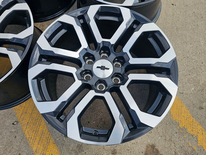 20" Chevy Colorado OEM wheels rims 95780 Silverado Suburban GMC Canyon 2025 NEW