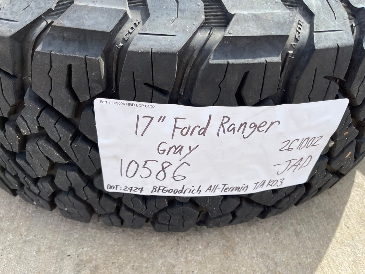 17" Ford Ranger RAPTOR wheels rims 10586 OEM tires Bronco BFG KO3 A/T SET
