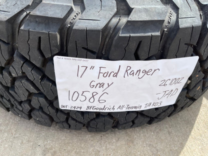 17" Ford Ranger RAPTOR wheels rims 10586 OEM tires Bronco BFG KO3 A/T SET