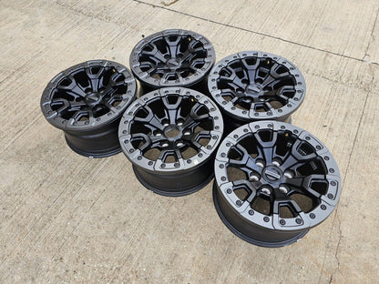 (4) 17" Ford F-150 Raptor Bronco R OEM BEADLOCK rims wheels 2023 2024 2025 NEW