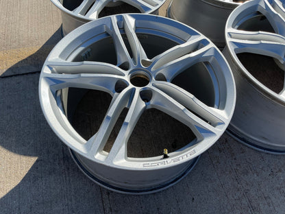 18" + 19" Chevy Corvette OEM 5726 5730 wheels rims 2016 2017 2018 2019