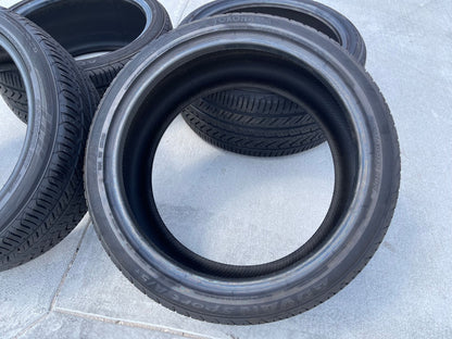 (2) 245/40R19 + (2) 275/35R19 Yokohama Advan Sport A/S+ Plus 98Y XL tires SET