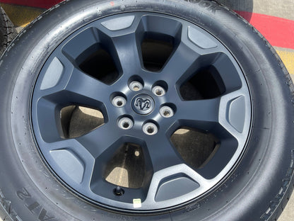 20" Dodge Ram 1500 OEM Laramie 2462 2680 wheels rims tires HANKOOK A/T2 NEW