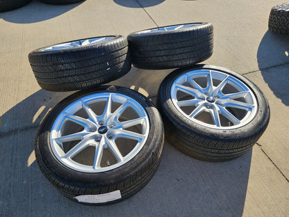19" Ford Mustang Stealth GT OEM wheels rims 95759 tires 2021 2022 2023 2024 2025