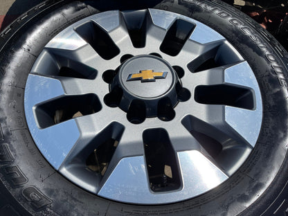 20" Chevy Silverado 2500 3500 OEM 5960 5947 GMC Sierra wheels rims tires NEW