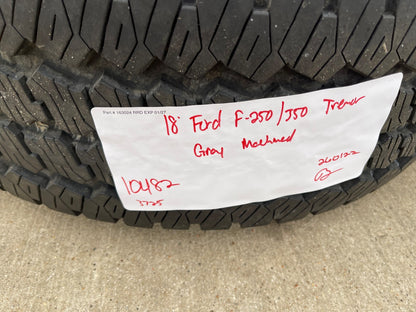 18" Ford F-250 F-350 OEM TREMOR 10482 rims wheels 2024 2025 2026 BRIDGESTONE