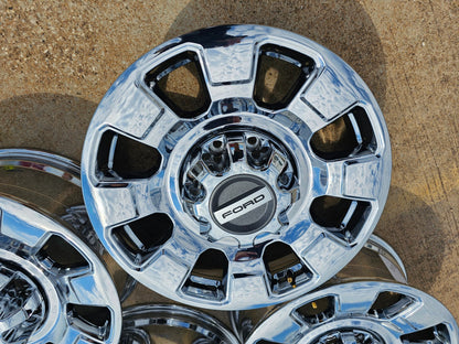 20" Ford F-250 F-350 OEM Lariat 10295 25085 10552 wheels rims 2024 2025 2026