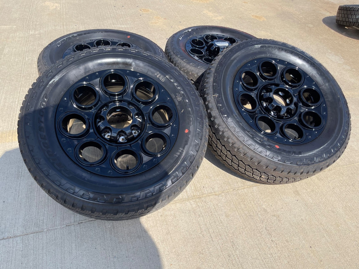 20" Ford F-250 F-350 OEM TREMOR wheels rims SET 10299 10484 BRIDGESTONE SET NEW
