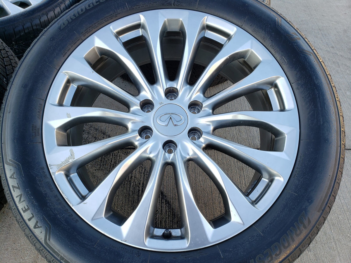 22" Infiniti QX80 QX56 Nissan Titan OEM 62799 73770 wheels rims tires SET