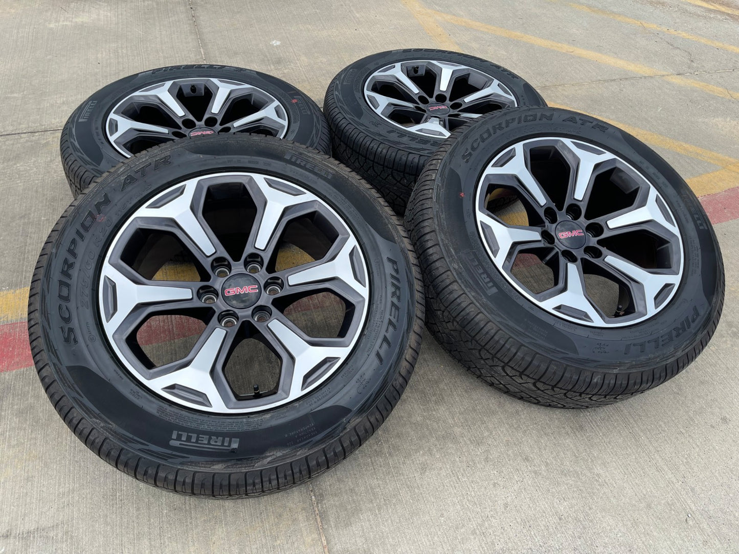 20" GMC Sierra AT4X Canyon Chevy Silverado OEM wheels rims 2025 2026 2027 NEW