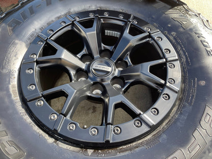 17" Ford F-150 Raptor R OEM BEADLOCK 10460 rims wheels 37" tires BFG
