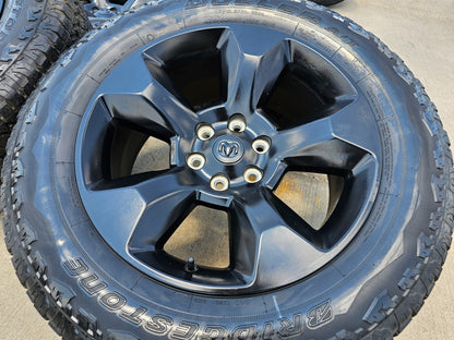 20" Ram 1500 OEM LIMITED Laramie wheels rims black 2675 2722