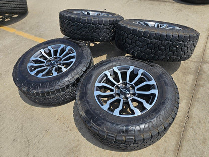 18" GMC Sierra AT4 Chevy Silverado Trail Boss OEM 5909 wheels rims TOYO A/T3