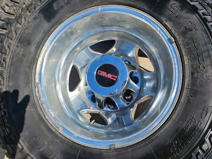 17" Chevy Silverado GMC Sierra 3500 Dually rims wheels OEM 5519 5520 8094