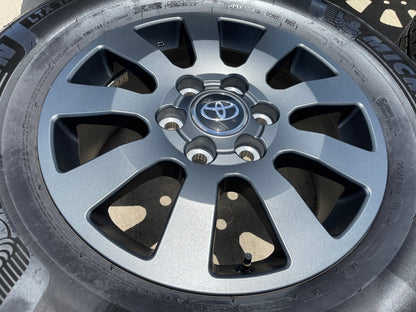 18" Toyota Land Cruiser OEM TRD wheels rims 95952 Tundra Sequoia MICHELIN