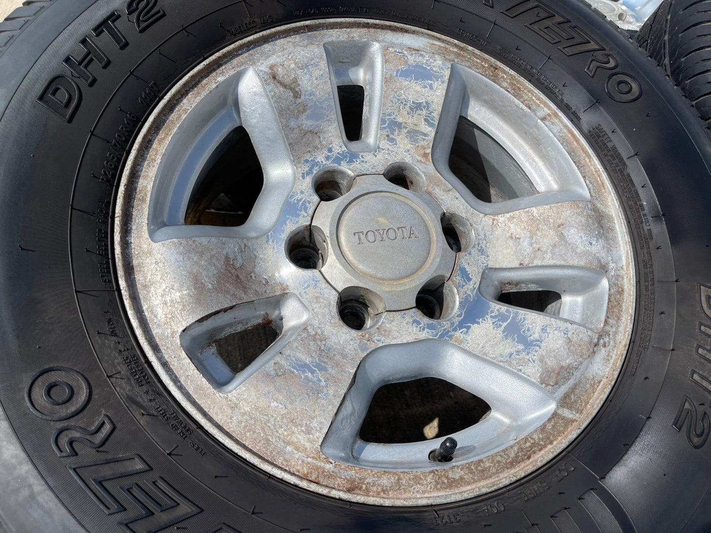 16" Toyota Tacoma wheels rims tires 69356 OEM 4Runner FJ Cruiser DISCOUNTED SET