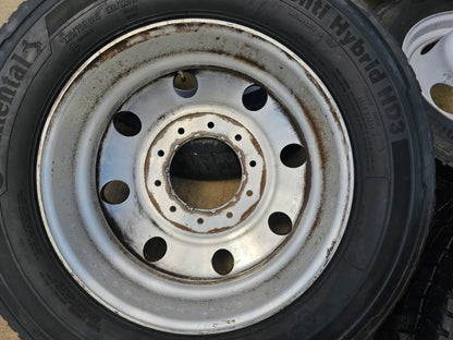 19.5" Ford F-450 Dually F-550 rims wheels RAM 4500 OEM 10x225 2023 2024 2025