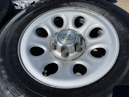 17" Chevy Silverado 1500 Tahoe Sierra OEM 5223 8069 wheels rims tires