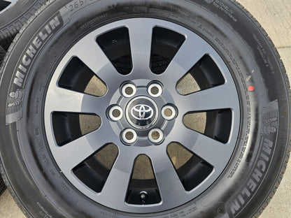 18" Toyota Land Cruiser OEM TRD wheels rims 95952 Tundra Sequoia MICHELIN NEW