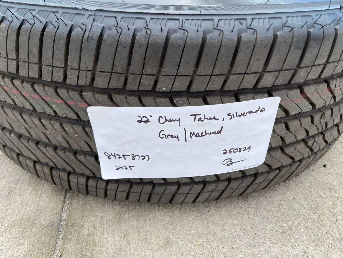 22" Chevy Tahoe Silverado Suburban OEM wheels rims 2023 2024 2025 2026 2027 NEW