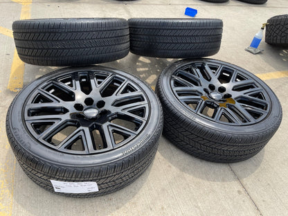 24" GMC Yukon Sierra DENALI OEM wheels rims black 2022 2023 2024 2025 2026 NEW