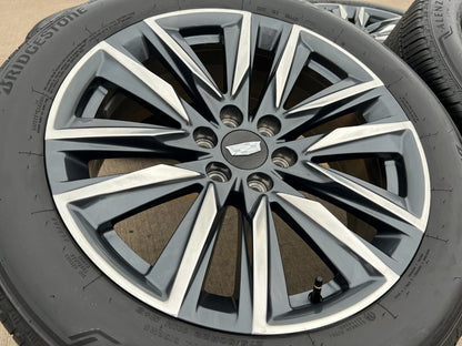 22" Cadillac Escalade OEM wheels rims GMC Sierra 95028 tires 2022 2023 2024 2025
