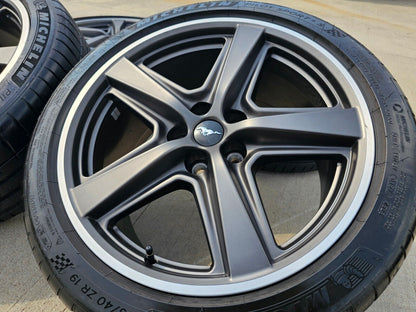 19" Ford Mustang GT Performance OEM wheels rims Mach 1 2022 2023 2024 2025 NEW