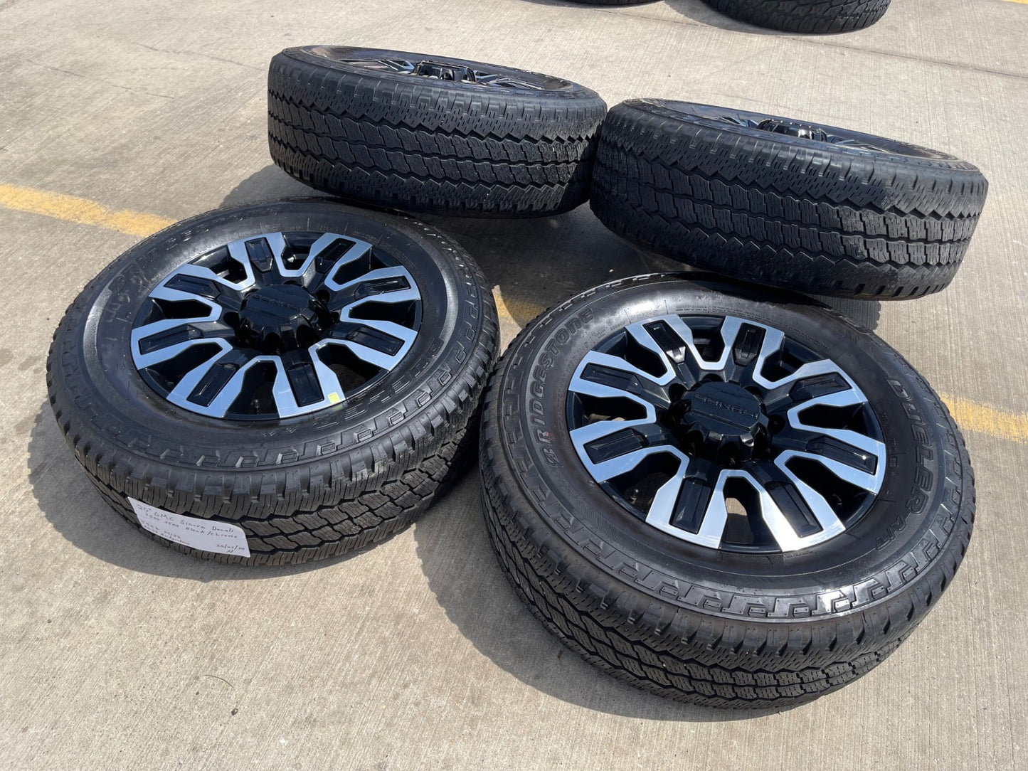 20" GMC Sierra DENALI 2500 3500 OEM wheels rims 5958 14138 Chevy DUELER A/T
