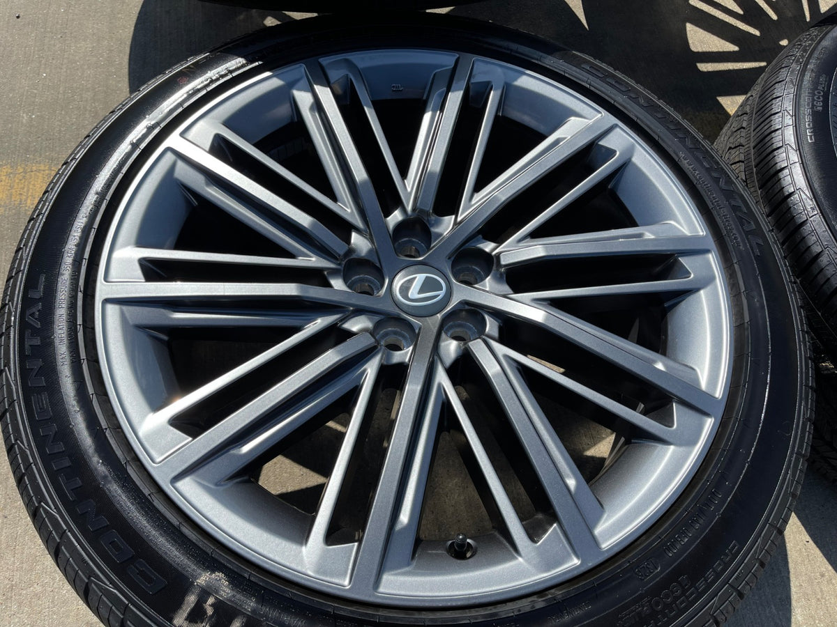 22" Lexus TX500H TX350 OEM 10575 wheels rims LS500 Grand Highlander SET 2027 NEW