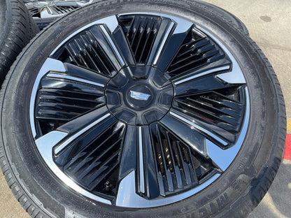 24" Cadillac Escalade IQ EV OEM 4893 wheels rims Hummer 2025 2026 2027 SET