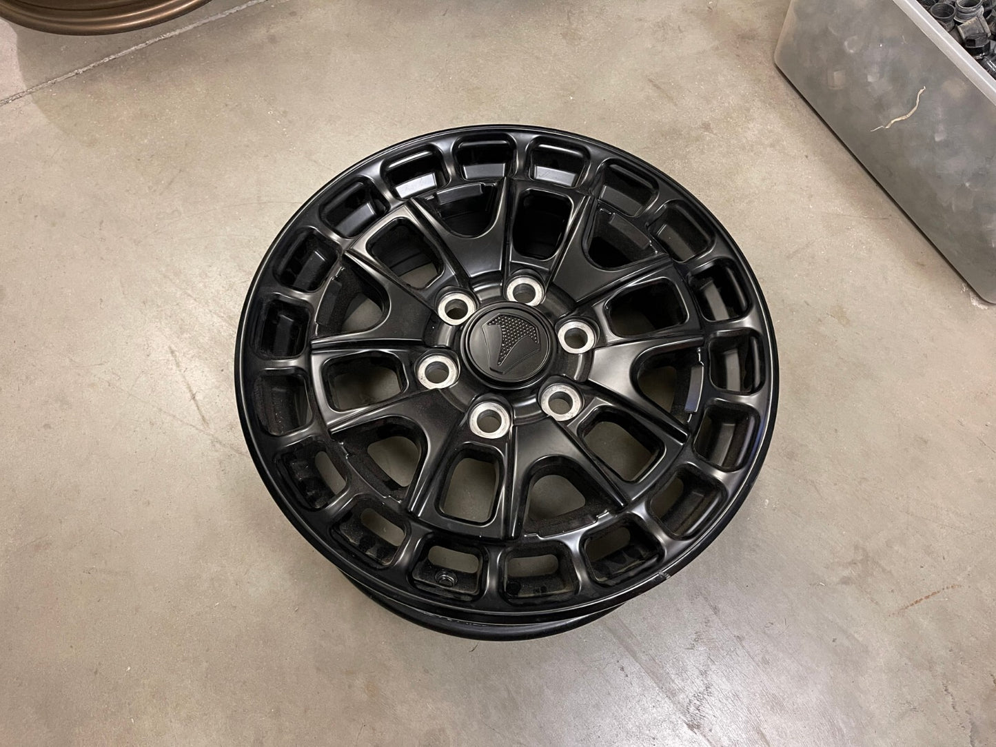 18" Toyota Tundra TRD OEM black  T Force wheel rim Sequoia 2024 2025