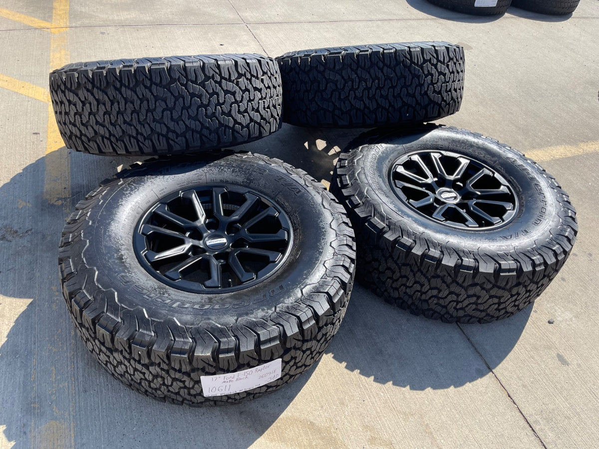 17" Ford F-150 Raptor OEM 10611 rims wheels Bronco SET 2026 2027 BFG 35"