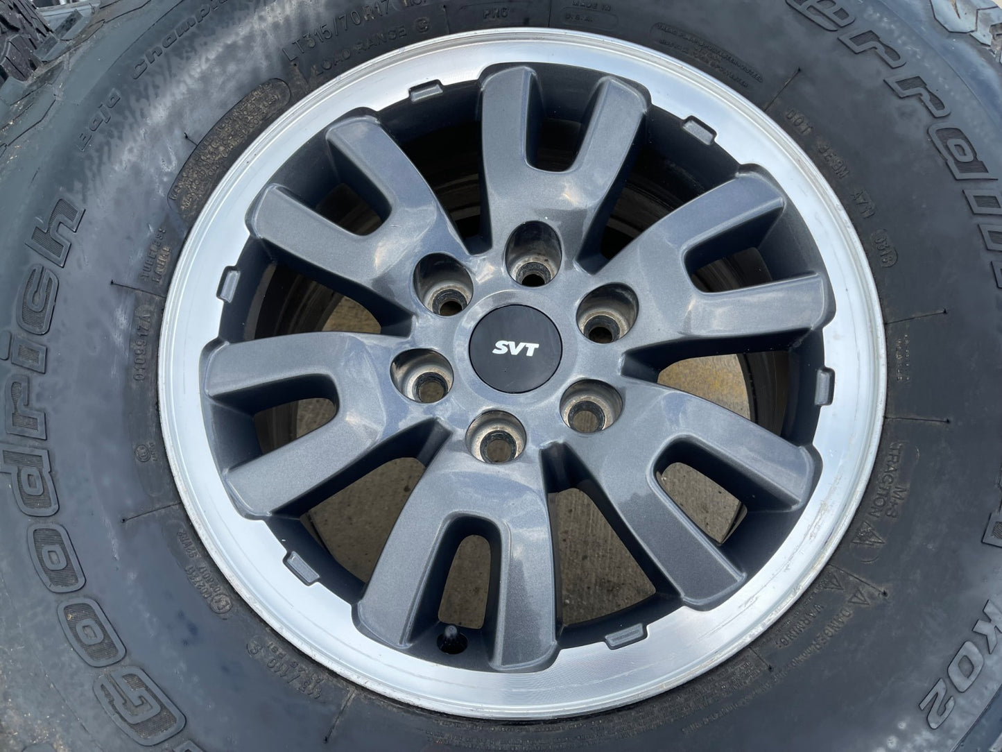 17" Ford F-150 Raptor OEM BEADLOCK 3831 rims wheels SET BFG KO2 A/T