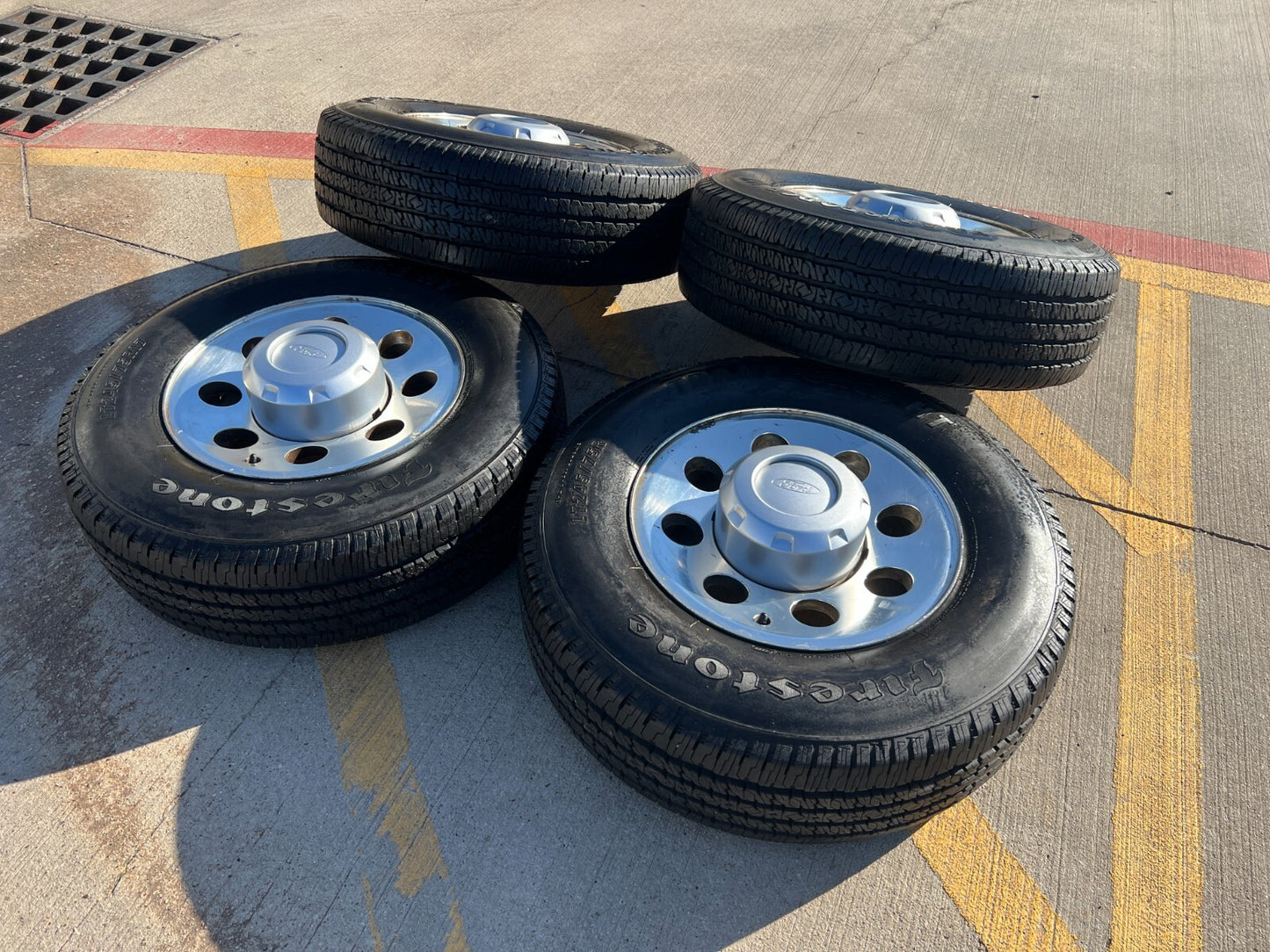 17" Ford F-250 F-350 OEM rims wheels 3599 tires DISCOUNTED