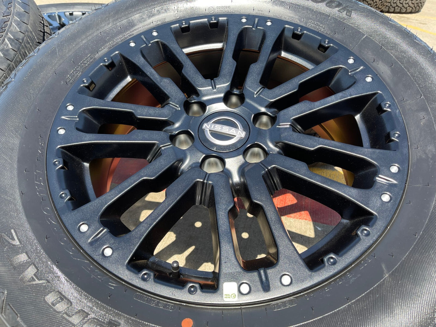 20" Nissan Titan PRO-4X Armada OEM 62754 wheels rims 2022 2023 2024 2025 NEW