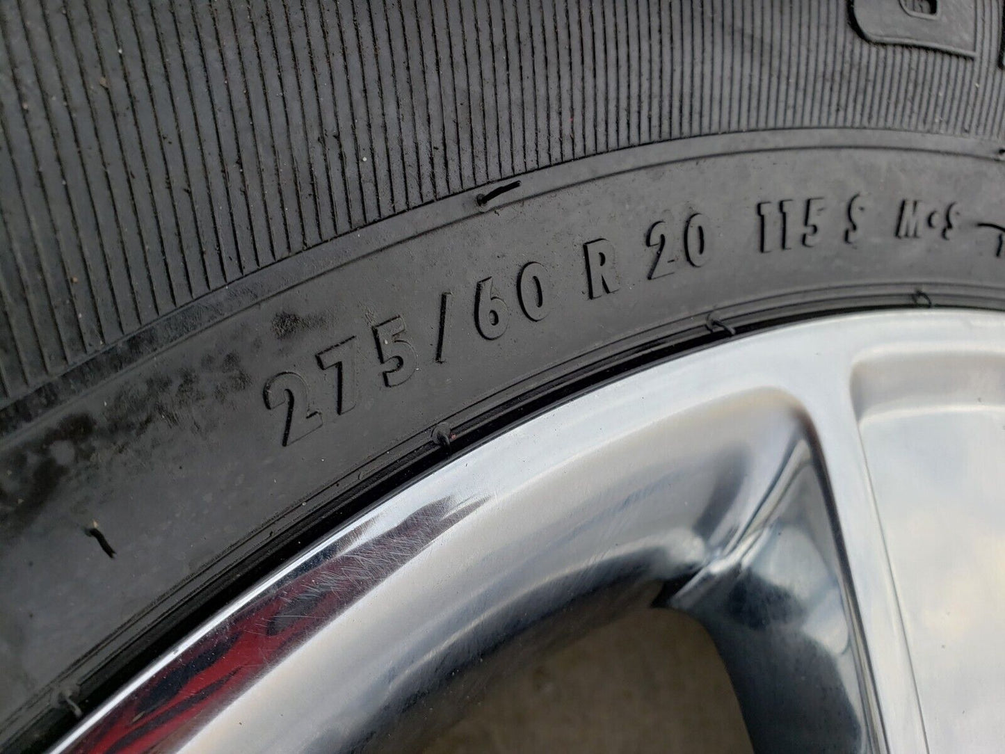 20" Chevy Silverado Tahoe OEM wheels rims 5653 CHROME tires