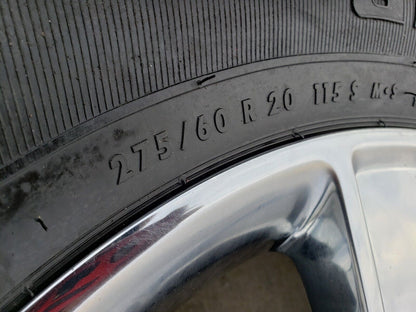 20" Chevy Silverado Tahoe OEM wheels rims 5653 CHROME tires