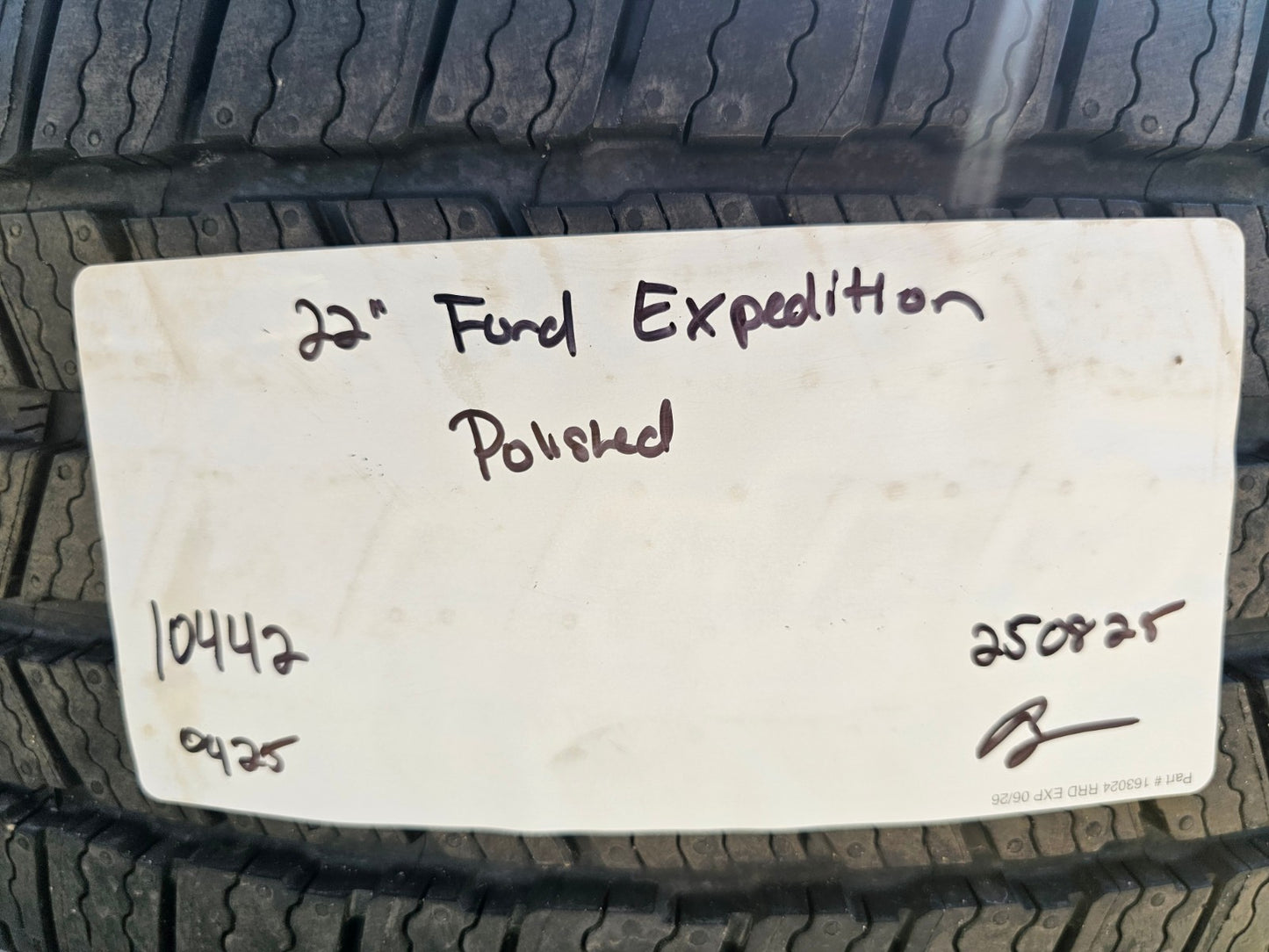 22" Ford F-150 King Ranch LIMITED OEM rims wheels 10442 Expedition NEW MICHELIN