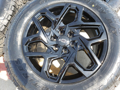 20" GMC Sierra Yukon AT4X Tahoe OEM 95369 wheels rims 2023 2024 2025 NEW