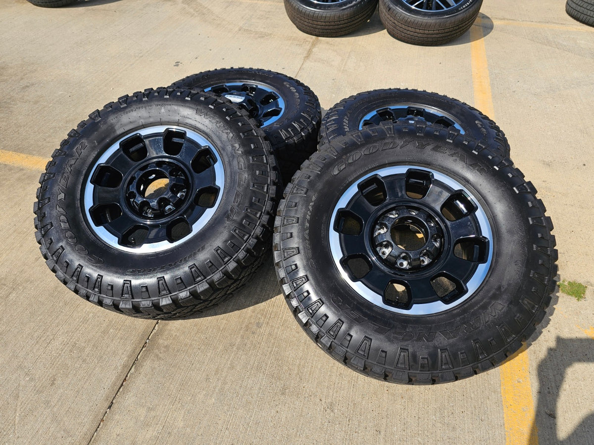 18" Ford F-250 F-350 OEM TREMOR rims wheels 10482 tires SET GOODYEAR DURATRAC AT