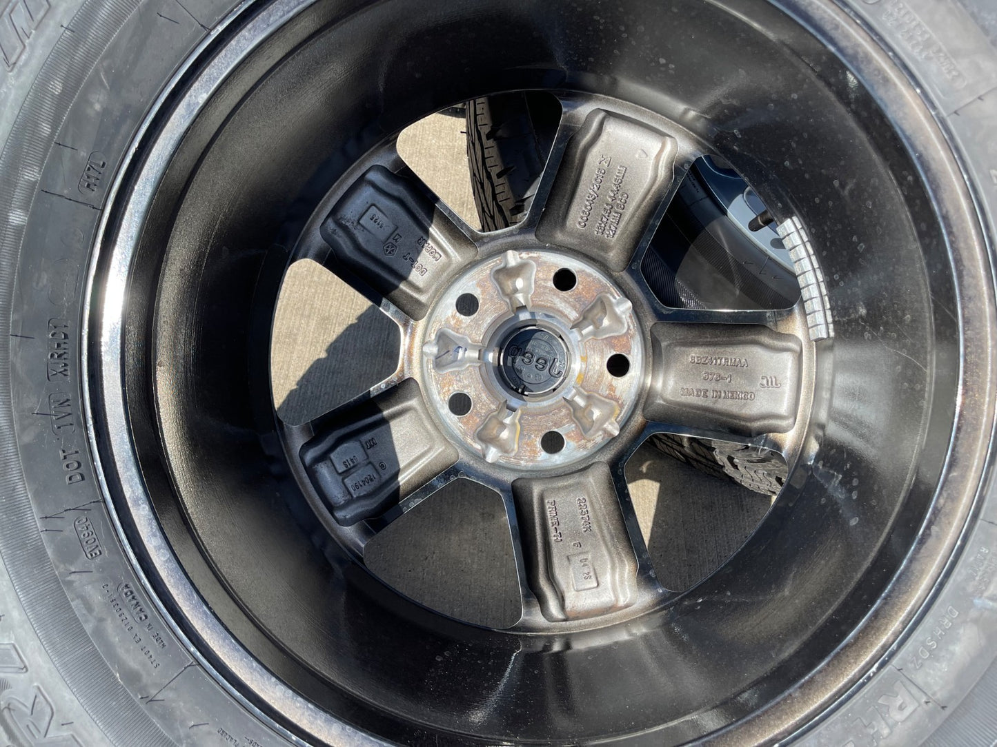 18" Jeep Wrangler Sahara OEM wheel rim 9221 spare 2021 2022 2023 2024 2025 NEW