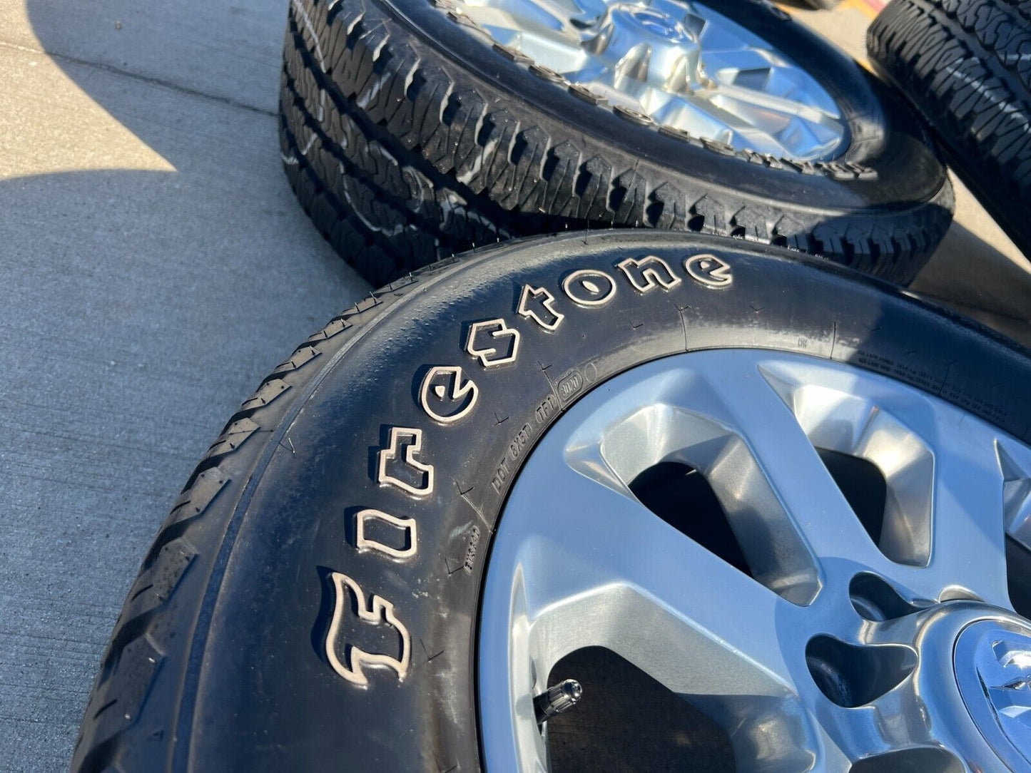 20" Dodge Ram 2500 3500 LARAMIE OEM 2700 wheels rims 2023 2024 2025 tires