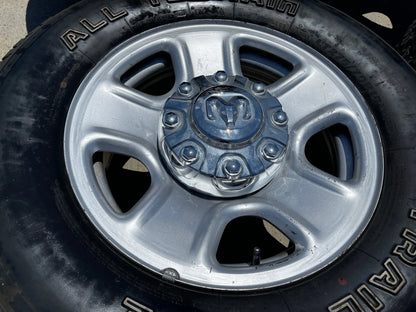 18" Dodge Ram 2500 3500 STEEL chrome OEM 2473 wheels rims tires