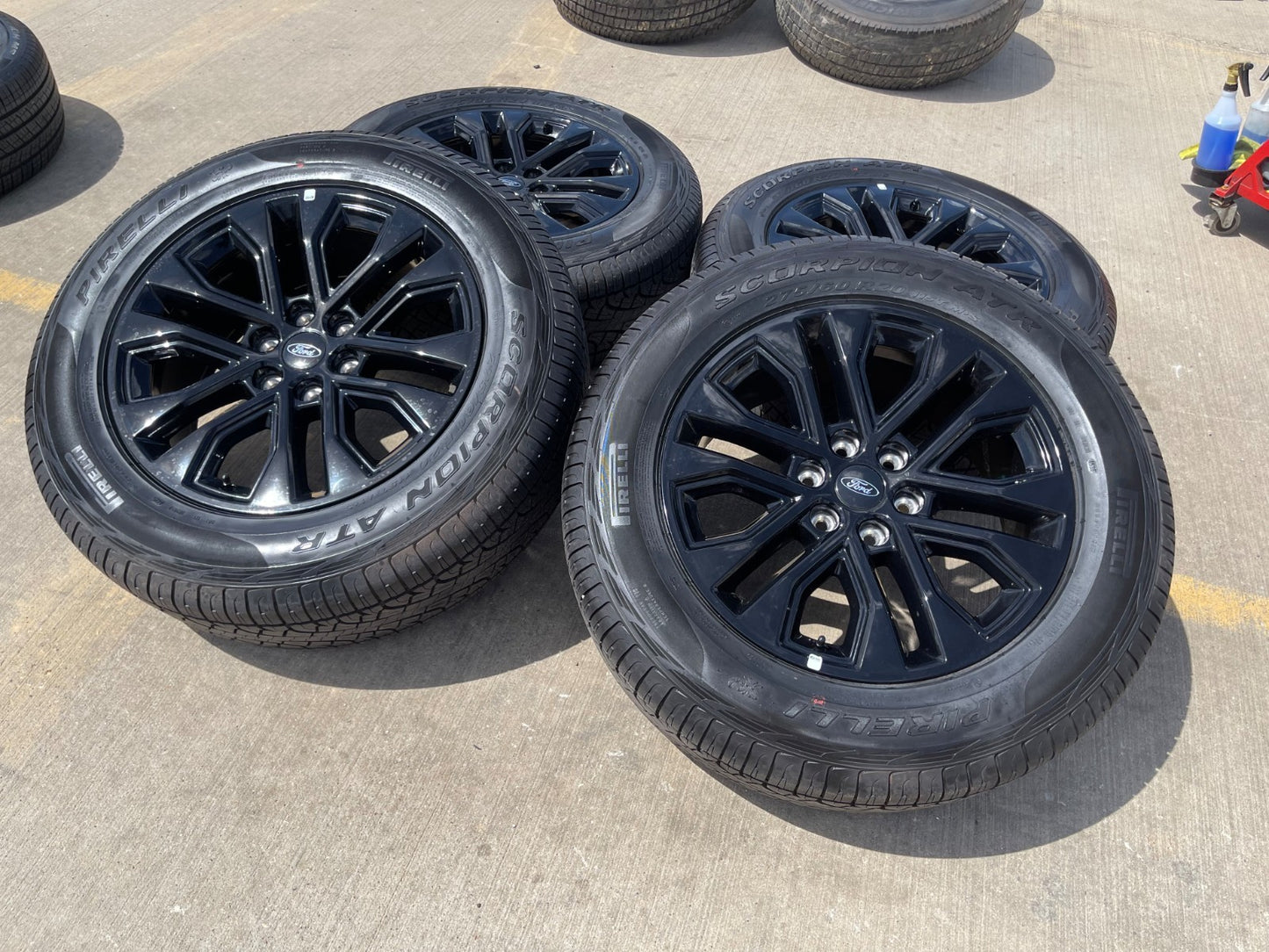 20" Ford F-150 LARIAT OEM 10619 rims wheels Expedition 2026 2027 SET PIRELLI NEW
