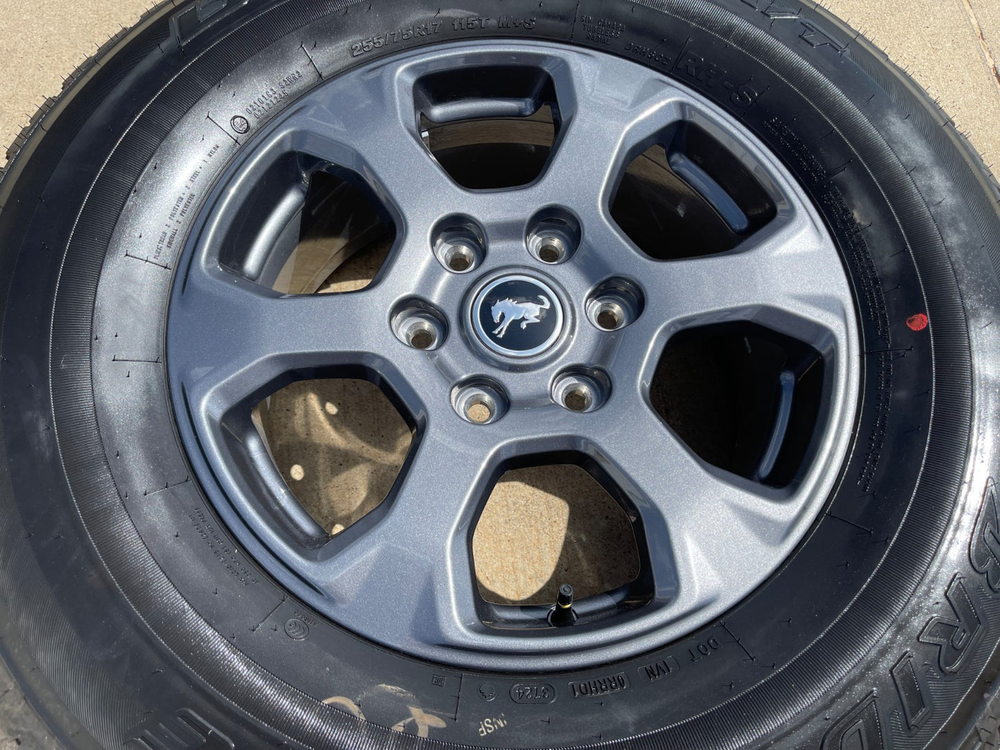 17" Ford Bronco wheel rim tire SPARE 10384 OEM Ranger 2024 2025 2026 2027 NEW