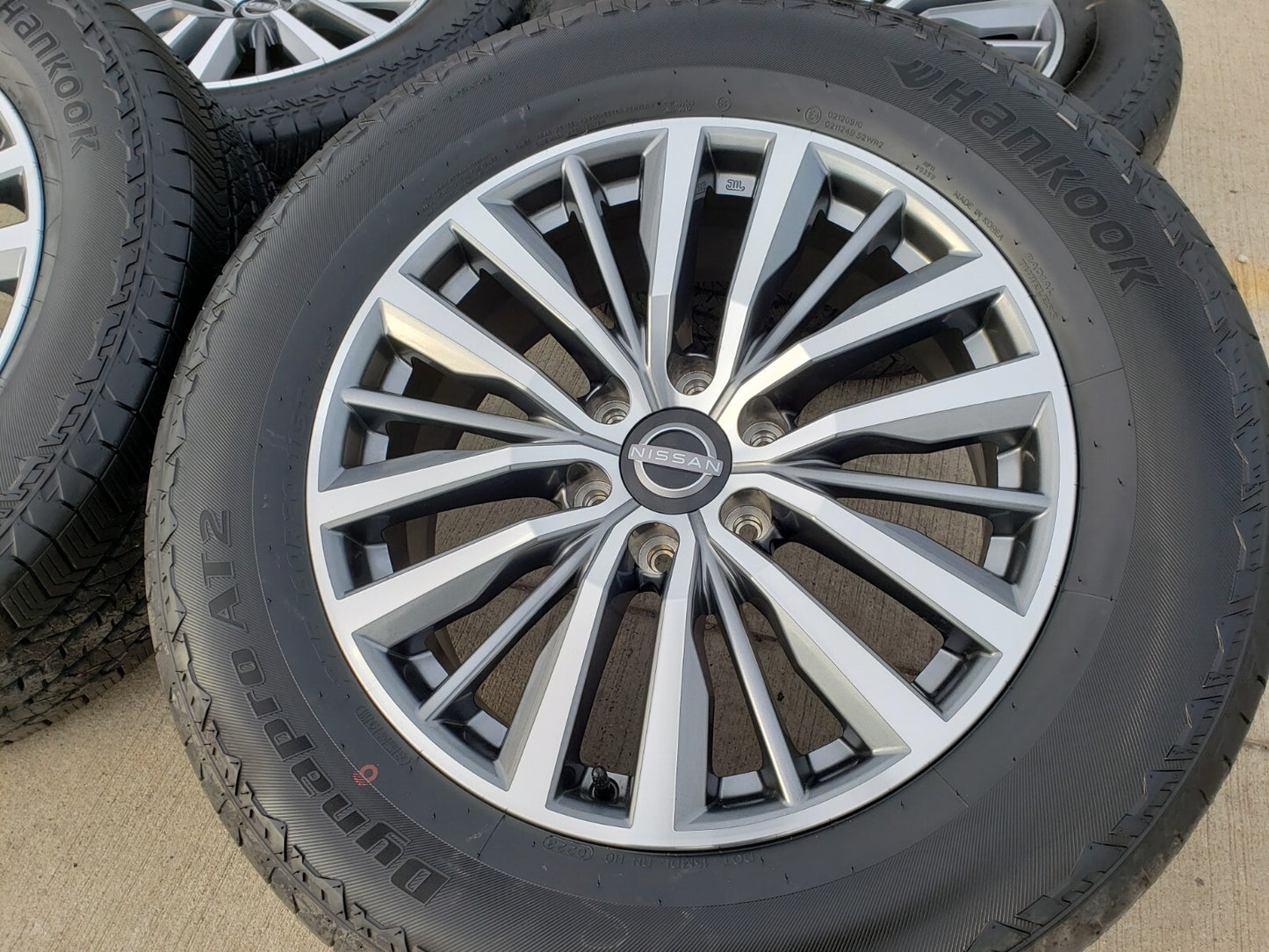 20" Nissan Titan Armada Infiniti QX80 OEM 62858 wheels rims 2023 2024 2025 2026