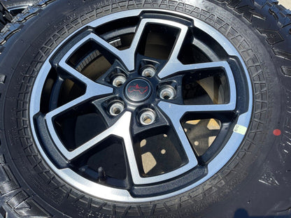 17" Jeep Wrangler Rubicon OEM wheel rim Gladiator spare A/T3 2024 2025 NEW