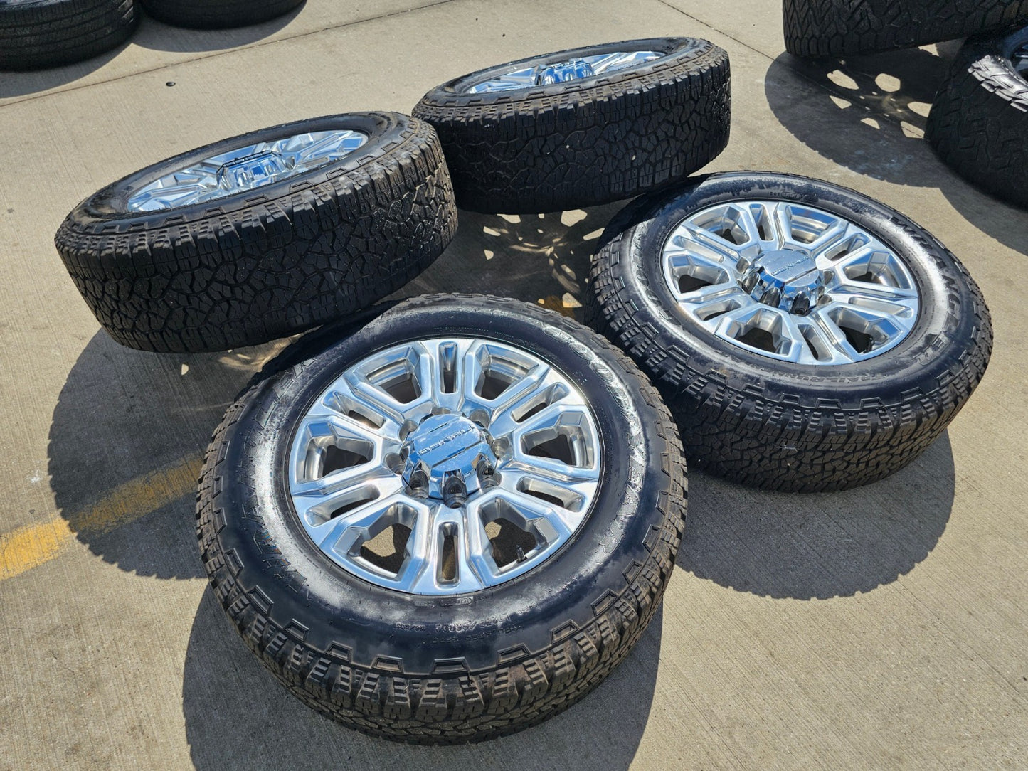20" GMC Sierra Denali 2500 3500 OEM 5957 wheels rims tires 2024 2025 2026 NEW
