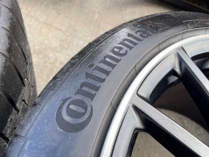 20" Mercedes AMG GT GT43 GT53 OEM 85786 85788 wheels rims tires CONTINENTAL